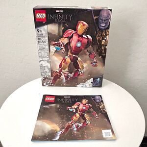 Lego Iron Man Box and Manual Only